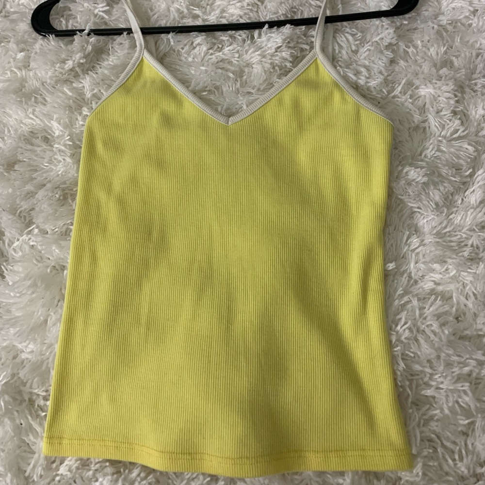 Yellow tank top